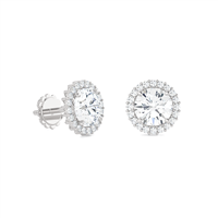 Ohrringe Ama Dame in Weißgold Diamante Lab Grown 1.18 Ct AMA-OR-102-16 - AMA-OR-102-16